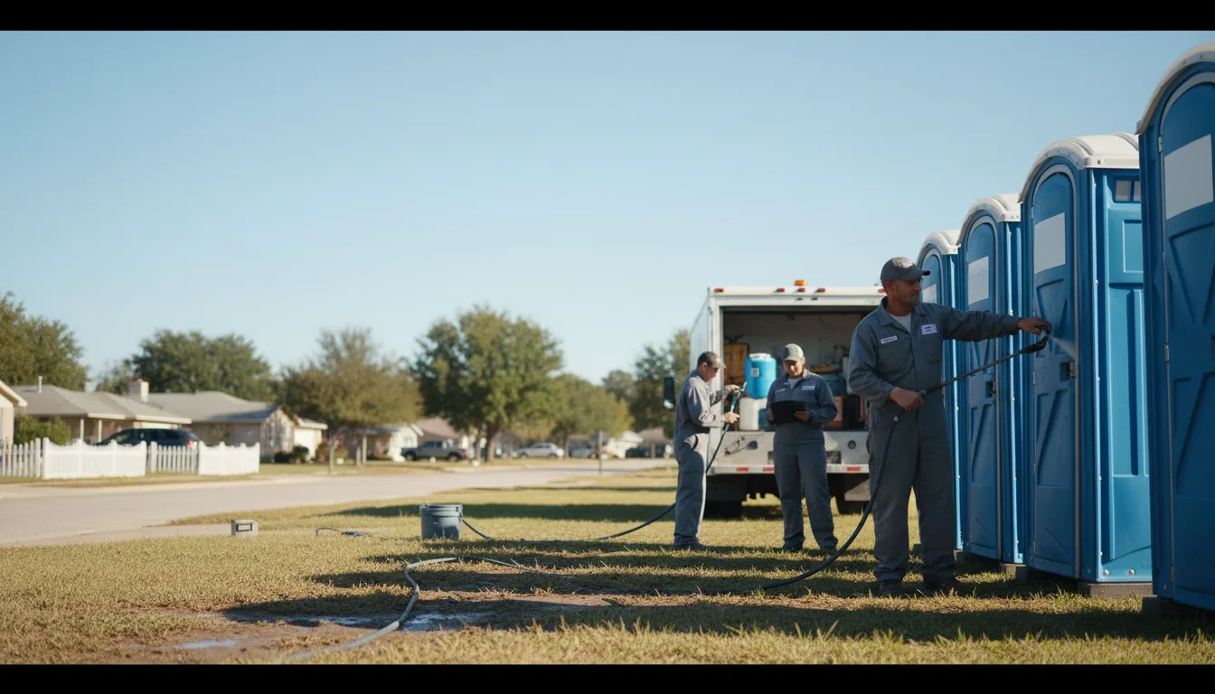 Long-Term Portable Toilet Rental in Holly Grove, AR near me